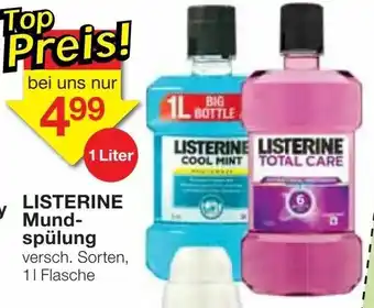 Jawoll Listerine Mundspülung 1L Angebot