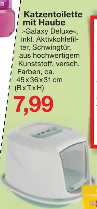 Jawoll Katzentoilette mit Haube Angebot