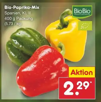 Netto Marken-Discount Bio-Paprika-Mix 400 g Packung Angebot