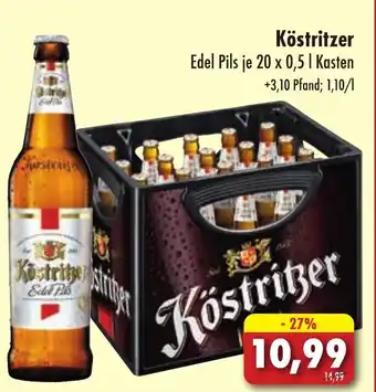 Lösch Depot Köstritzer 20 x 0,5 l Kasten Angebot