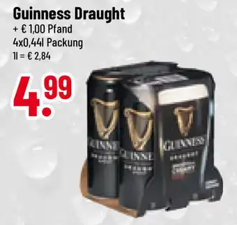 trinkgut Guinness Draught 4 x 0,44 l Packung Angebot