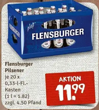 nahkauf Flensburger Pilsener 20 x 0,33-1-FI.- Angebot