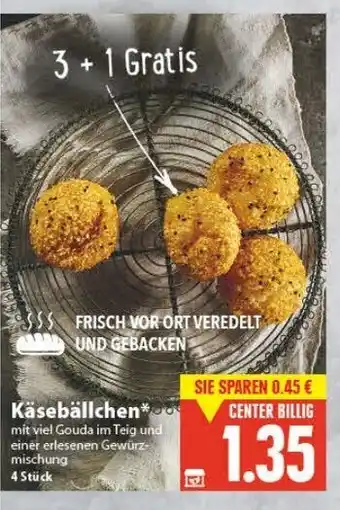 E-Center Käsebällchen Angebot