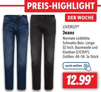 Lidl LIVERGY® Jeans 48-56 Angebot