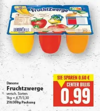 E-Center Danone FruchtZwerge 210/300g Angebot