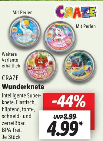 Lidl CRAZE Wunderknete Angebot