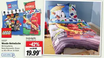 Lidl LEGO® Wende-Bettwäsche Angebot