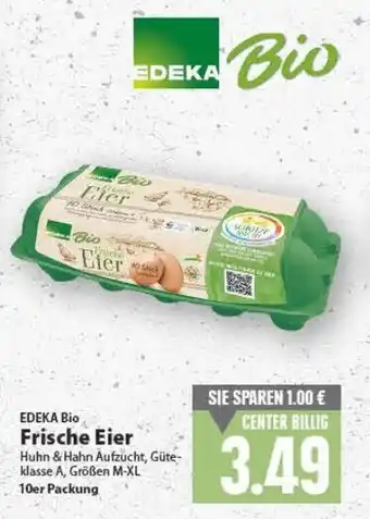 E-Center Edeka Bio Frische Eier Angebot