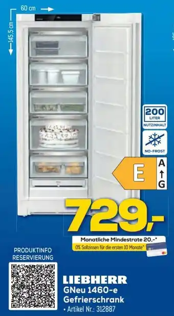 Euronics LIEBHERR GNeu 1460-e Gefrierschrank Angebot