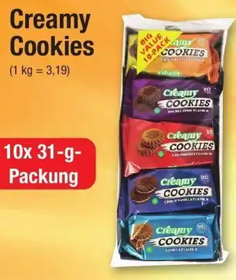 Zimmermann Creamy Cookies 10x 31-g-Packung Angebot