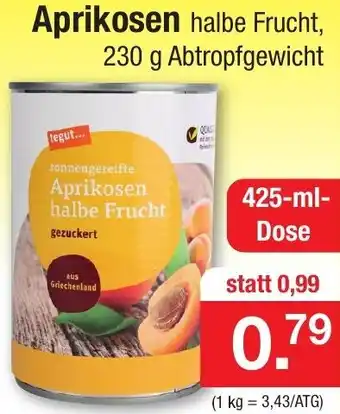 Zimmermann Aprikosen 425-ml-Dose Angebot