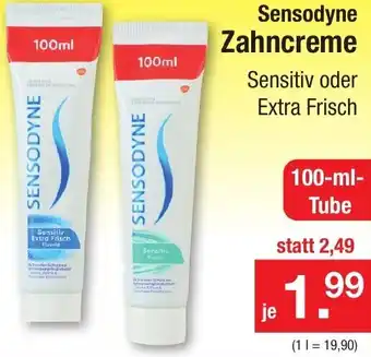 Zimmermann Sensodyne Zahncreme 100-ml-Tube Angebot