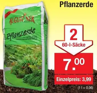 Zimmermann Pflanzerde Angebot