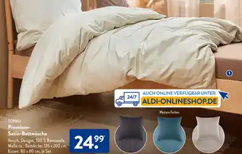 Aldi Süd DORMIA Premium Satin-Bettwäsche Angebot