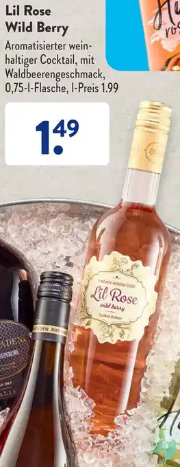 Aldi Süd Lil Rose Wild Berry 0,75 L Flasche Angebot