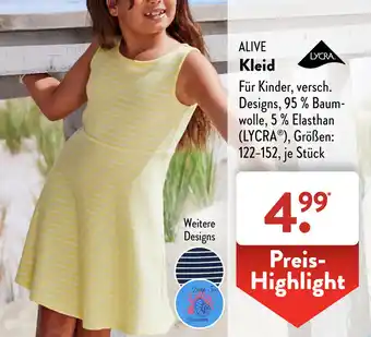 Aldi Süd Alive Kleid Angebot