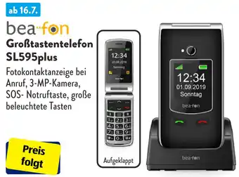 Aldi Süd bea-fon Großtastentelefon SL595plus Angebot