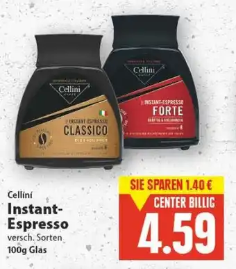 E-Center Cellini Instant Espresso 100g Angebot