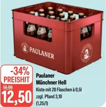 Feneberg Paulaner Münchner Hell 20x0,5 L Angebot