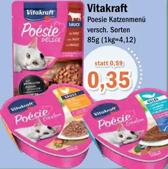 Aktiv Irma Vitakraft Poesie Katzenmenü 85 g Angebot