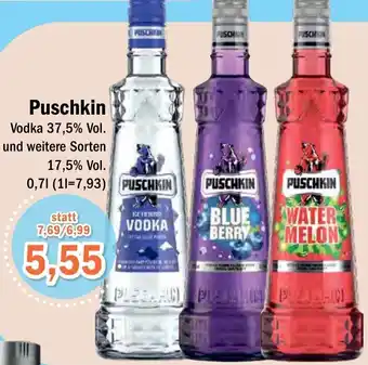 Aktiv Irma Puschkin Vodka 0,7 L Angebot