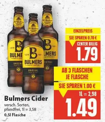 E-Center Bulmer's Cider 0,5L Angebot