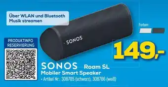 Euronics SONOS Roam SL Mobiler Smart Speaker Angebot