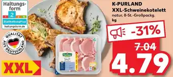 Kaufland K-PURLAND XXL-Schweinekotelett Angebot