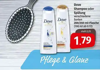 Markant Dove Shampoo Oder Spülung Angebot