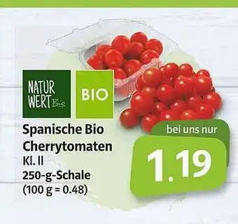 Markant Natur Wert Spanische Bio Cherrytomaten Angebot