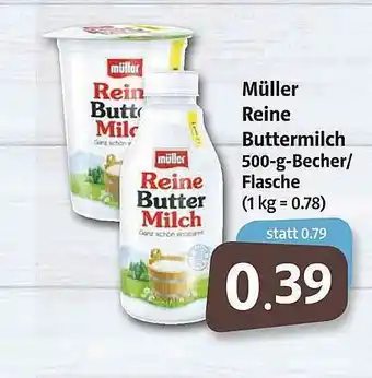 Markant Müller Reine Buttermilch Angebot