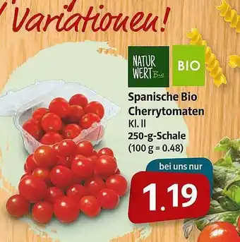 Markant Natur Wert Spanische Bio Cherrytomaten Angebot