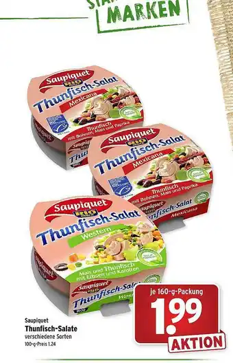 Wasgau Saupiquet Thunfisch-salate Angebot