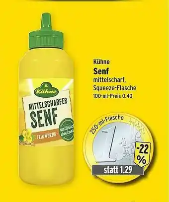 Wasgau Kühne Senf Angebot