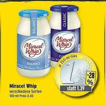 Wasgau Miracel Whip Angebot