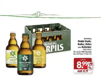 Wasgau Karlsberg Stubbi Urpils Radler, Helles Oder Kellerbier Angebot