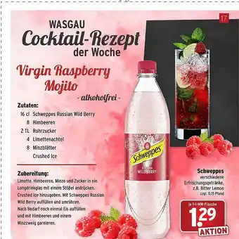 Wasgau Schweppes Angebot