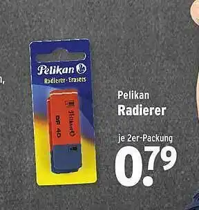 Wasgau Pelikan Radierer Angebot