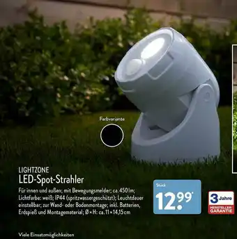 Aldi Nord Lightzone Led-spot-strahler Angebot