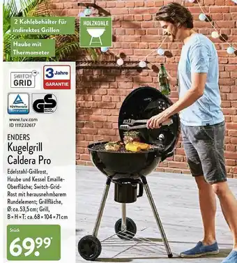 Aldi Nord Enders Kugelgrill Caldera Pro Angebot
