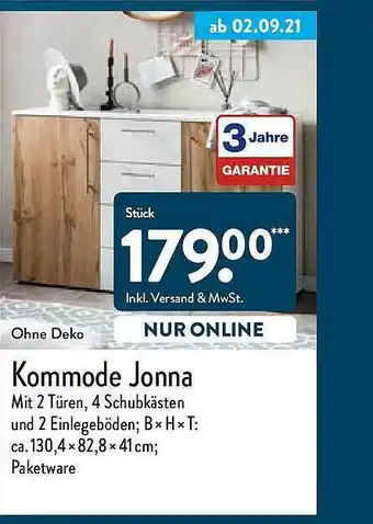 Aldi Nord Kommode Jonna Angebot