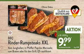 Aldi Nord Bbq Rinder-rumpsteaks XXL Angebot