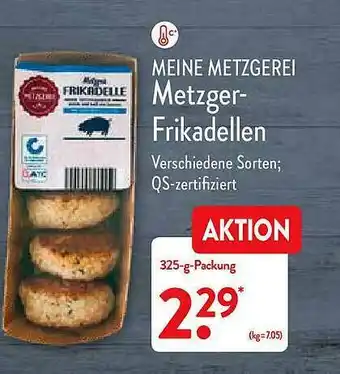 Aldi Nord Meine Metzgerei Metzger-frikadellen Angebot