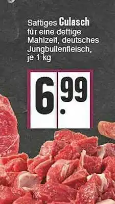 E-Center Saftiges Gulasch Angebot