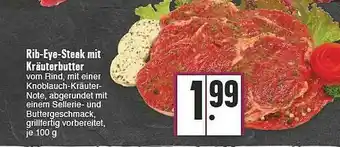 E-Center Rib Eye-steak Mit Kräuterbutter Angebot