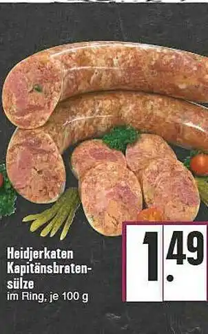 E-Center Heidjerkaten Kapitänsbraten Sülze Angebot