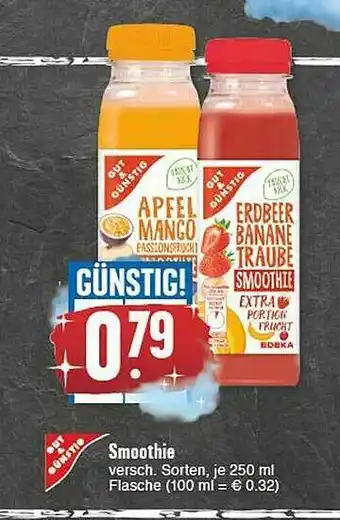 E-Center Gut & Günstig Smoothie Angebot