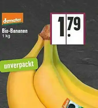 E-Center Demeter Bio-bananen Angebot