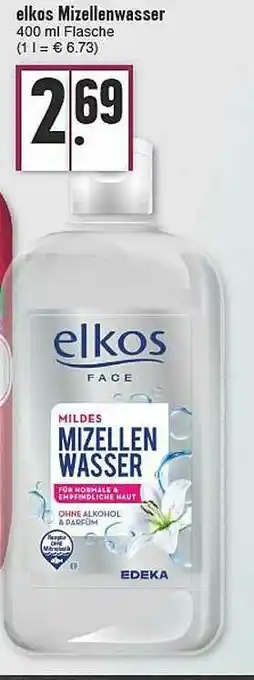 E-Center Elkos Mizellenwasser Angebot