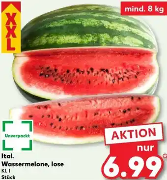 Kaufland Ital. Wassermelone, lose Angebot